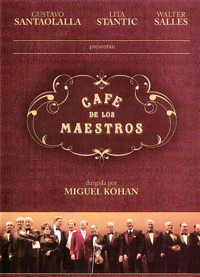 Affiche du film Café de los maestros