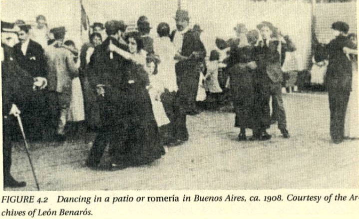 Tango dans un patio, 1908
